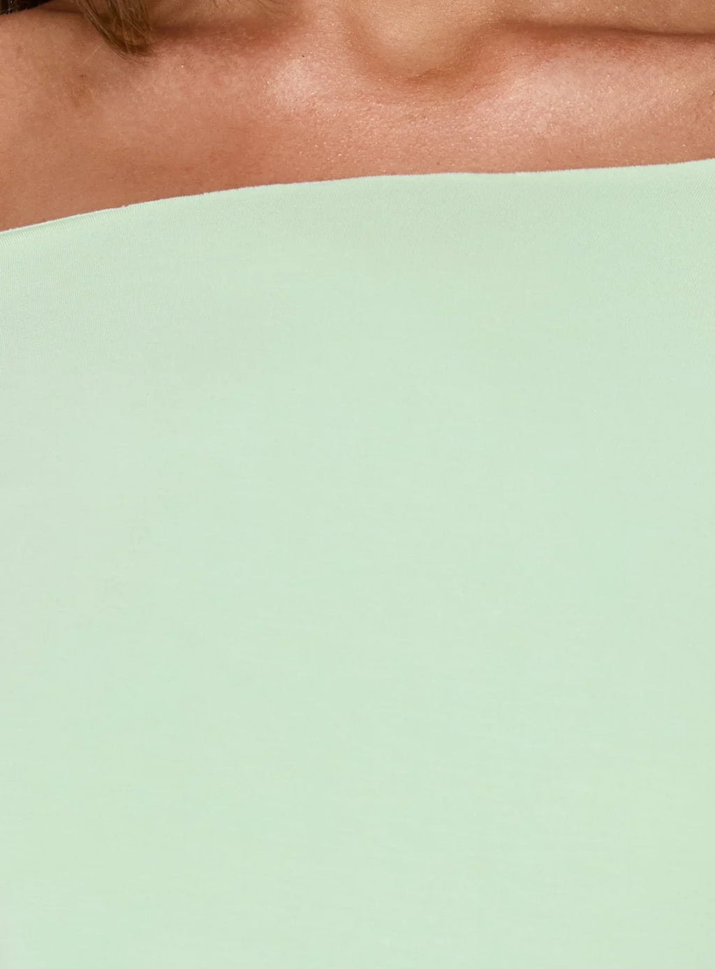 Ashlinn Off Shoulder Drapey Mini Dress Jelly Mint