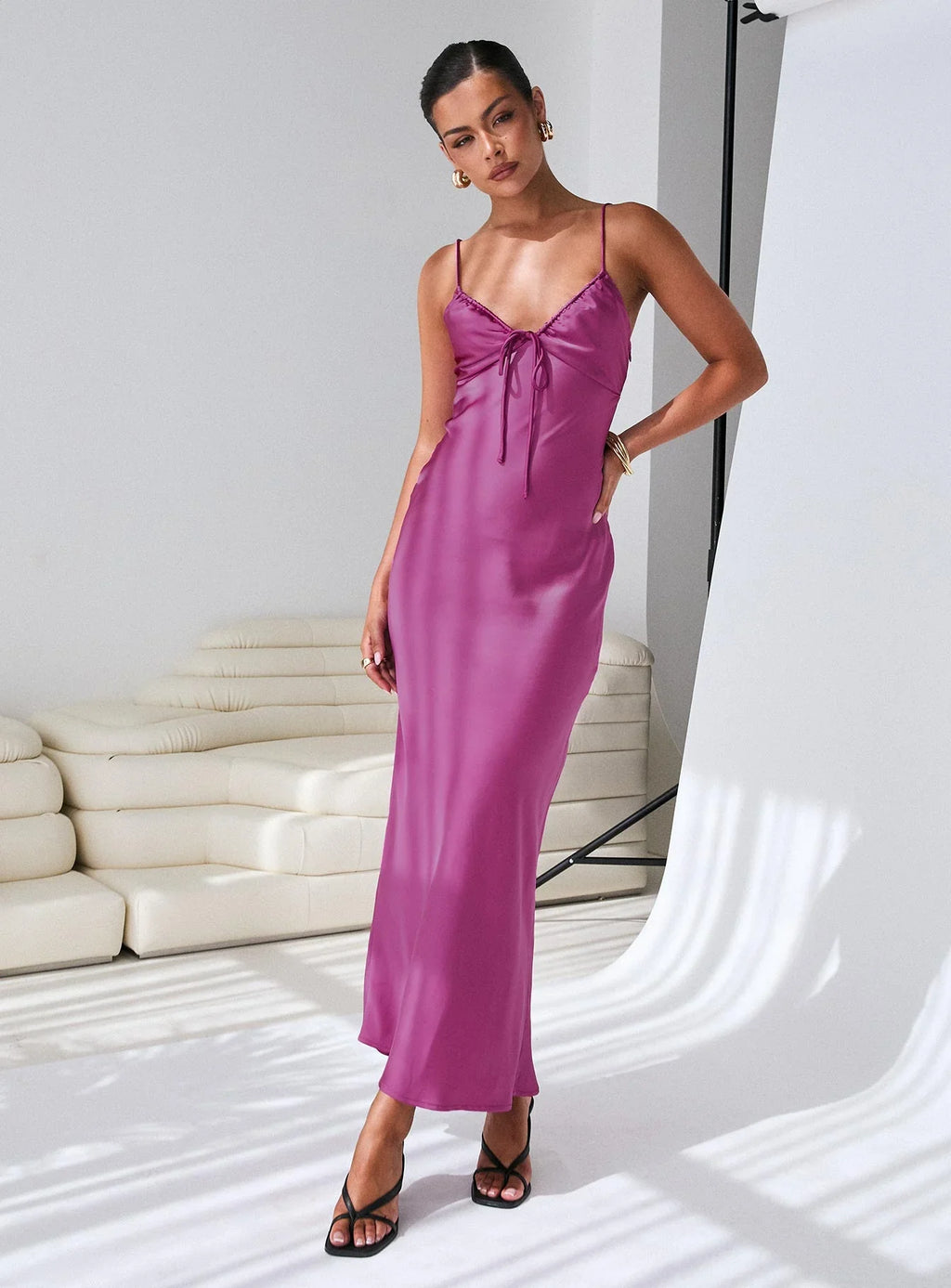 Maguire Maxi Dress Purple