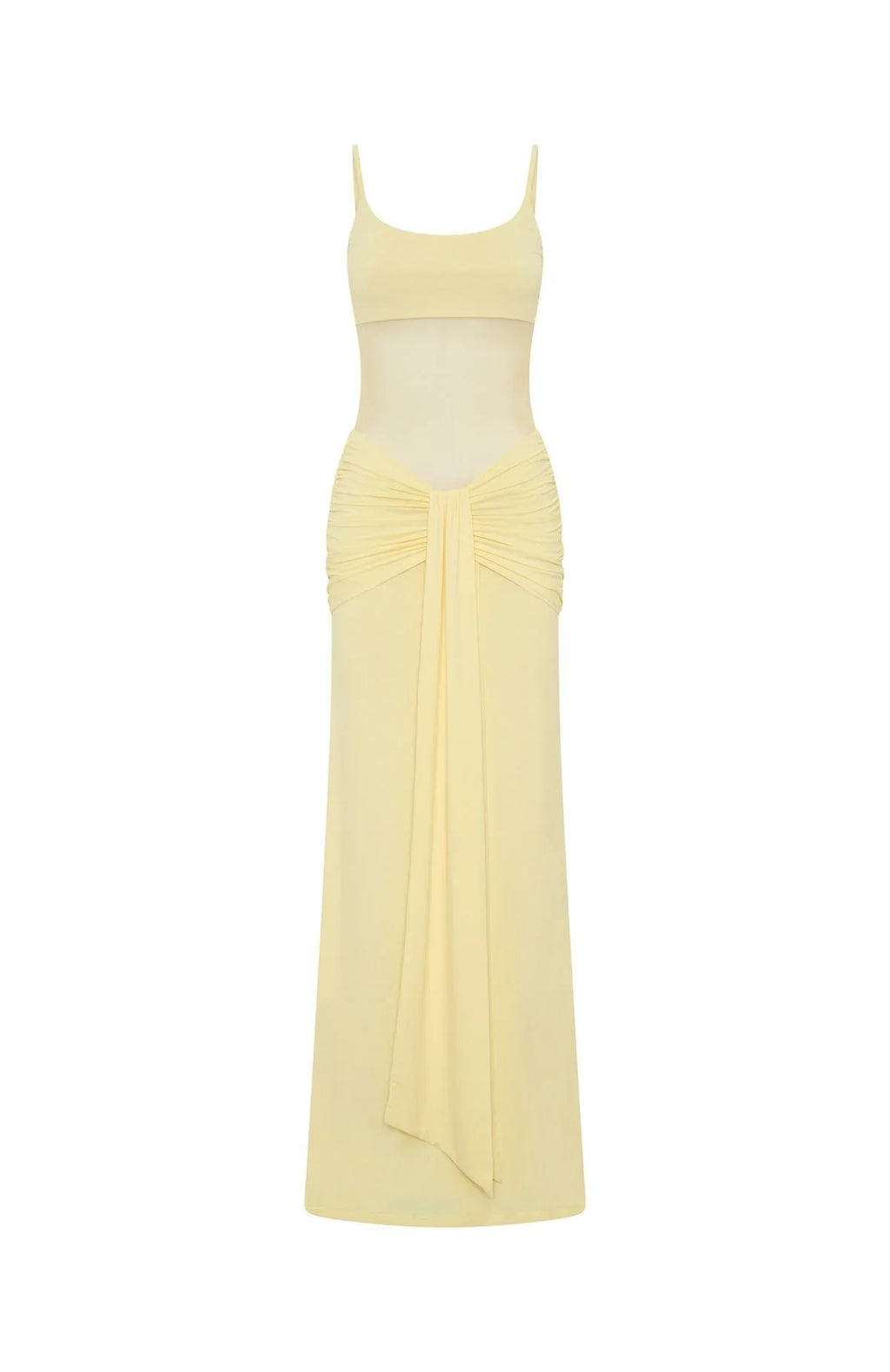Confetti Skies Maxi Dress Lemon