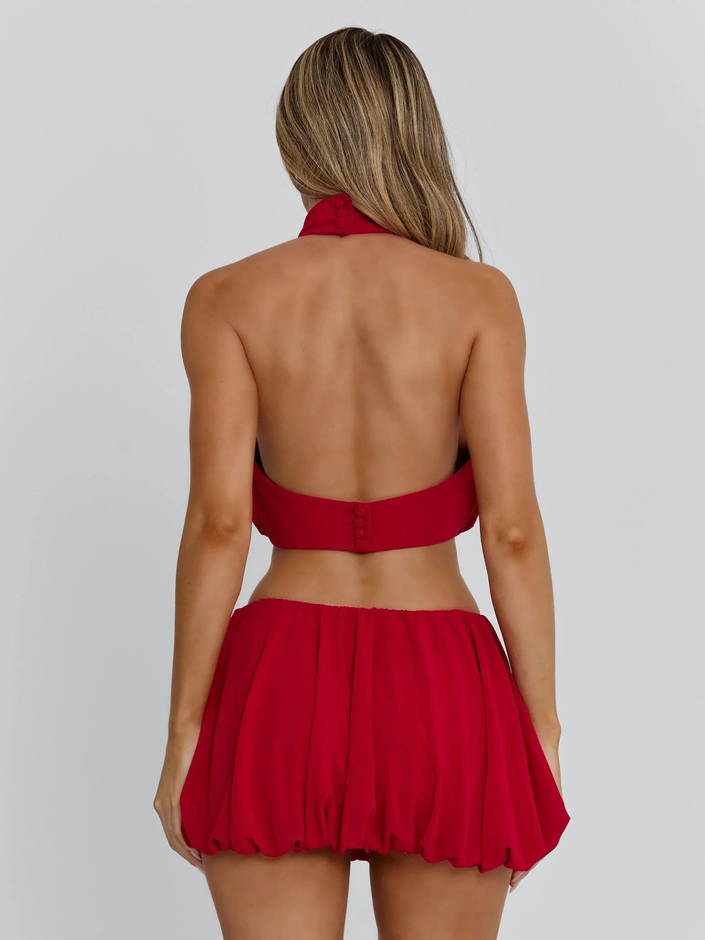 ANAHI TOP RED