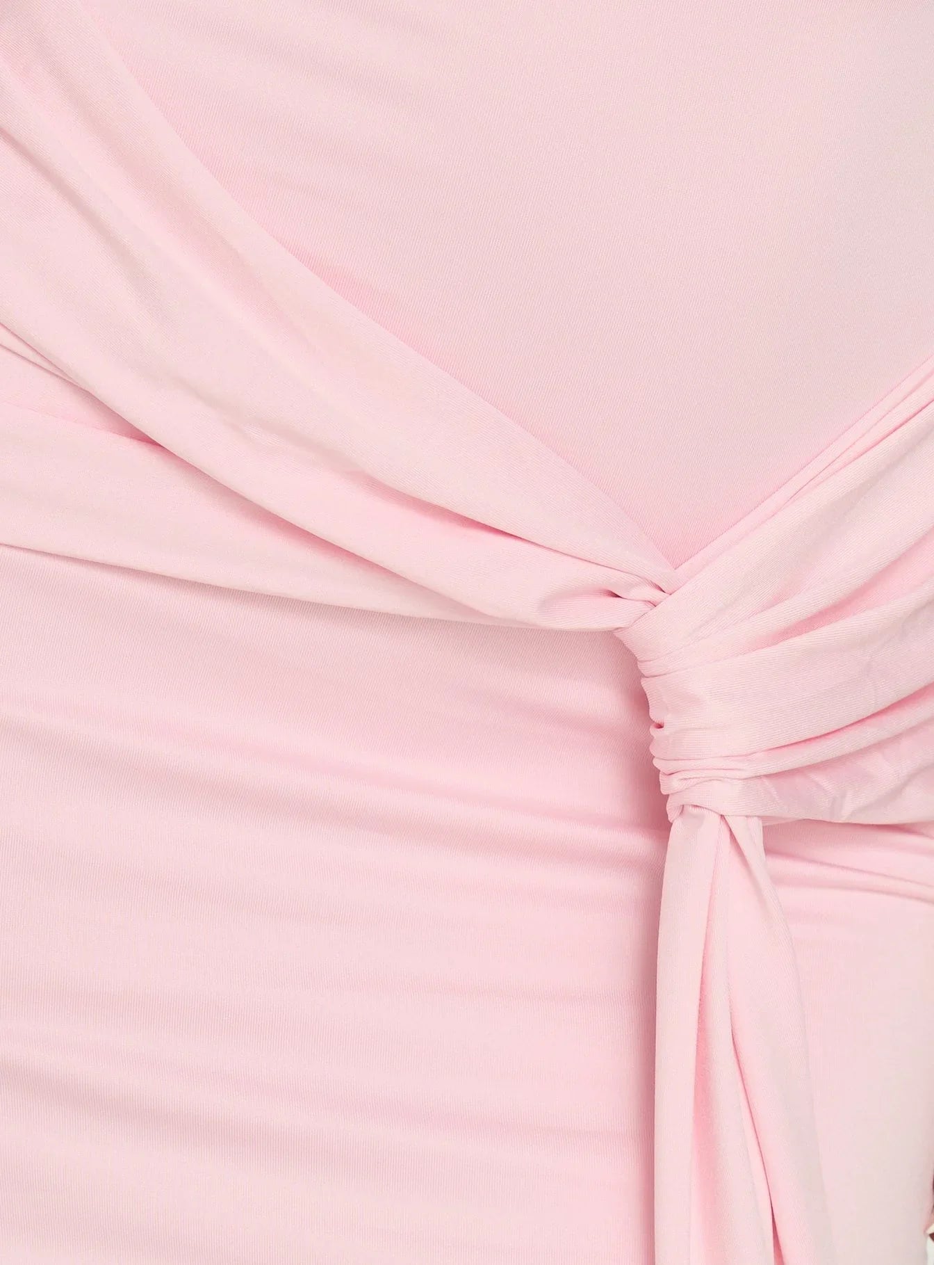 Ivetta Ruched Maxi Dress Pink