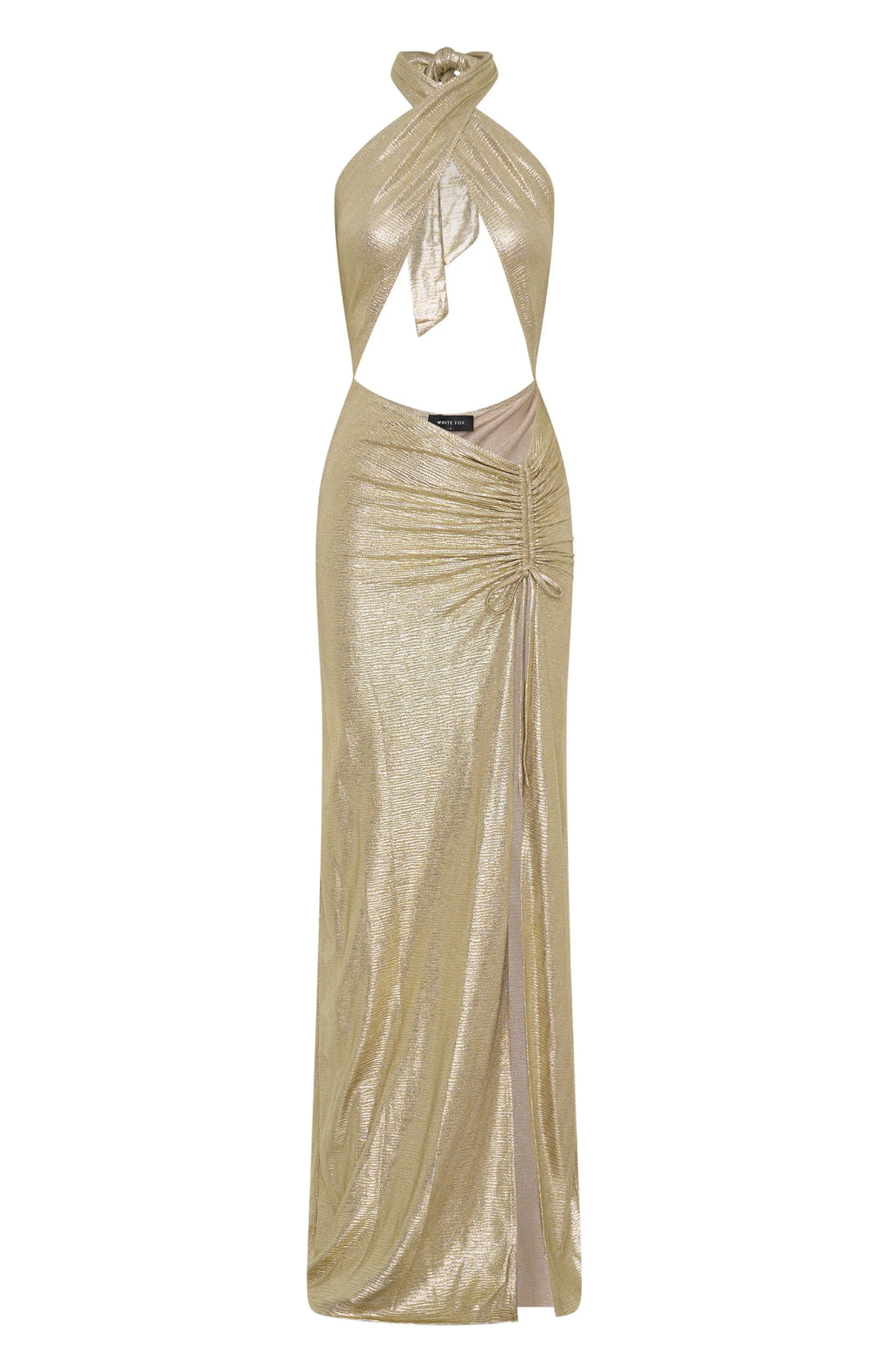 Oh So Golden Maxi Dress Champagne
