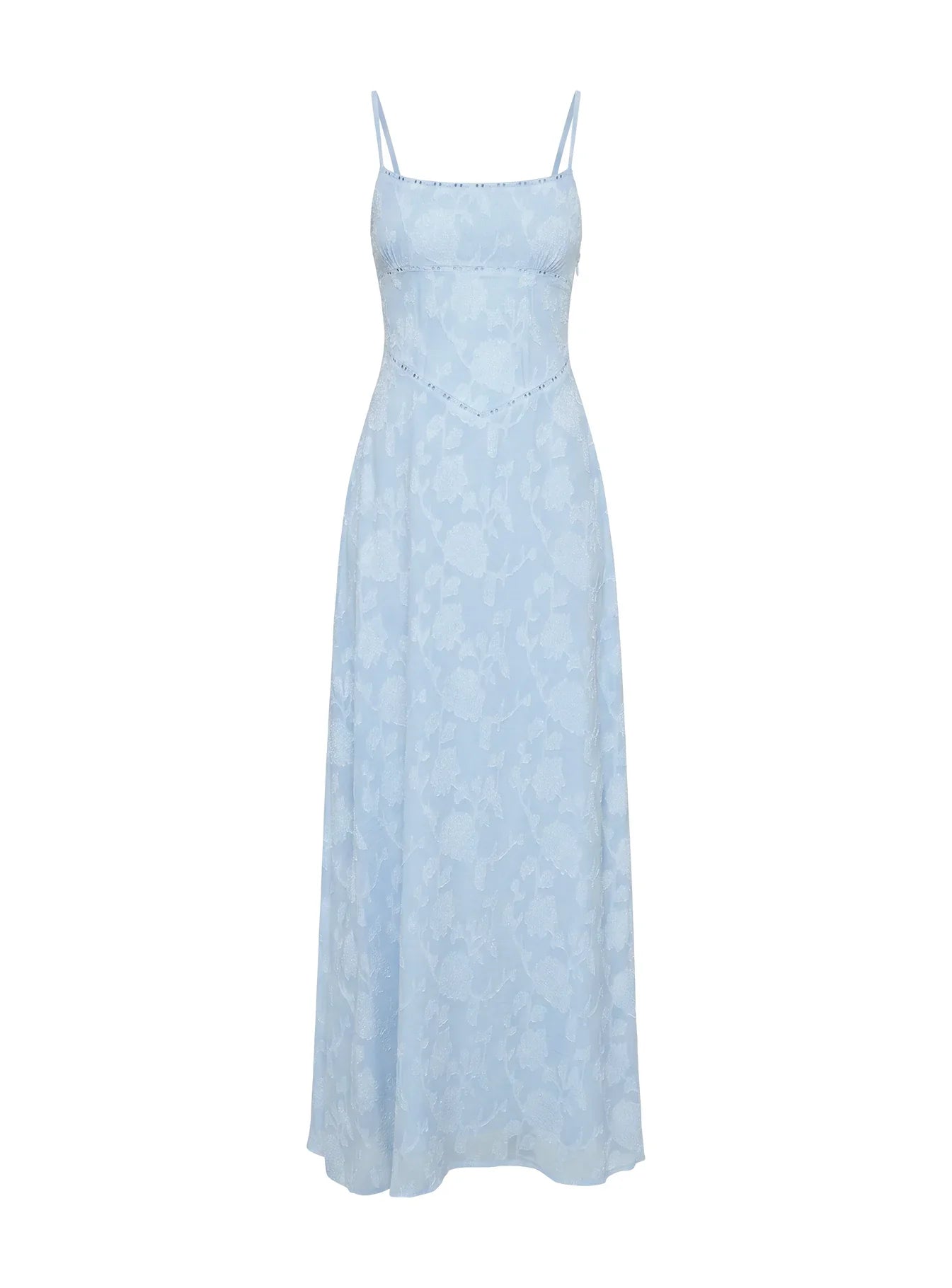 South Of France Maxi Dress Blue Petite