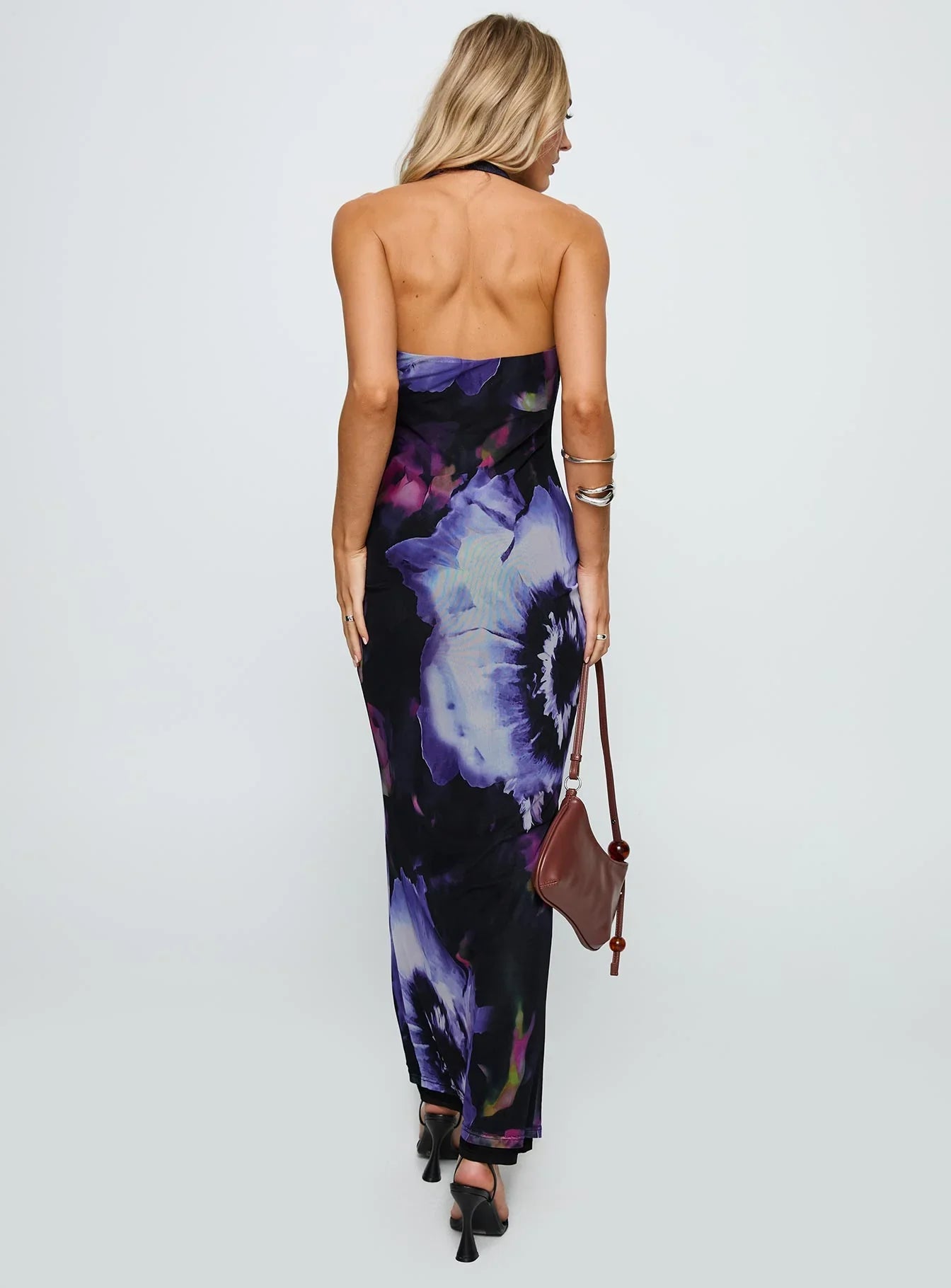 Bittersuite Cowl Maxi Dress Black